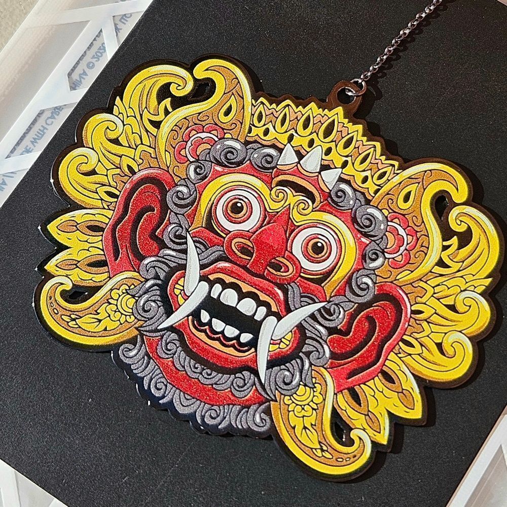 ZOX CHOOSE YOUR SIDE BARONG MASK collectible BOOKMARK NEW IN package